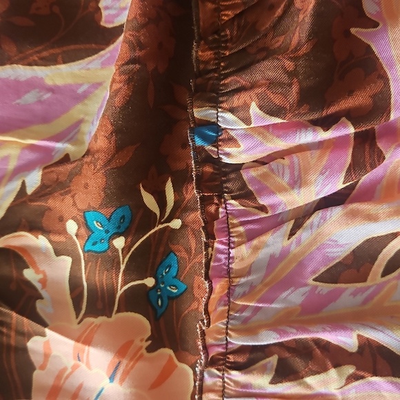 Soma Pink One Shoulder Sundress Resort Wear SomaWoven One Shoulder Maxi New - Picture 6 of 6